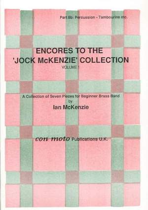 Encores to Jock McKenzie Collection Volume 1, brass band, part 6b, Percussion - Tambourine etc.