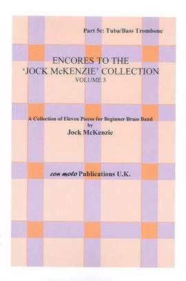 Encores to Jock McKenzie Collection Volume 3, brass band, part 5c, Tuba/Bass Trombone