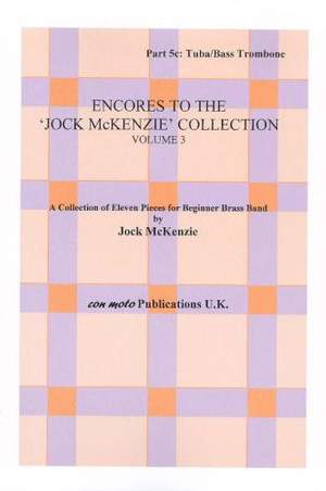 Encores to Jock McKenzie Collection Volume 3, brass band, part 5c, Tuba/Bass Trombone