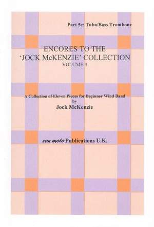 Encores to Jock McKenzie Collection Volume 3, wind band, part 5c, Tuba/Bass Trombone