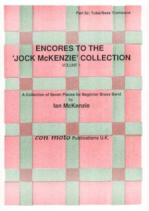 Encores to Jock McKenzie Collection Volume 1, brass band, part 5c, Tuba/Bass Trombone