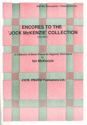 Encores to Jock McKenzie Collection Volume 1, wind band, part 6b, Percussion - Tambourine etc.