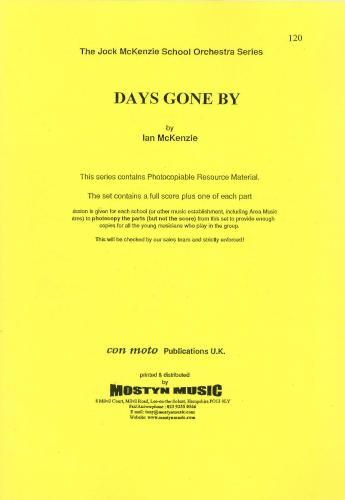 Day's Gone By, set