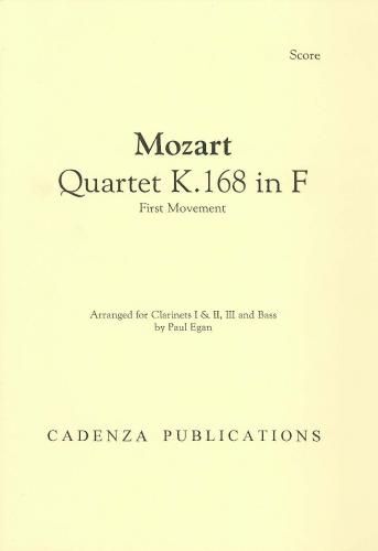 Allegro from Quartet K168