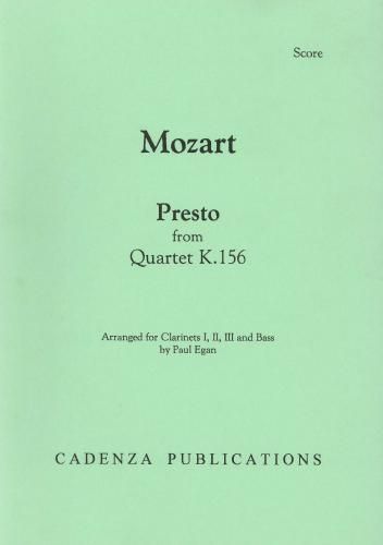 Presto from Quartet K156