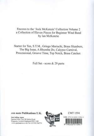 Encores to Jock McKenzie Collection Volume 2, wind band set