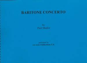 Baritone Concerto with Brass Band, score only