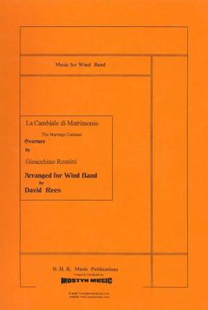 Overture to the Marriage Contract, wind band score only