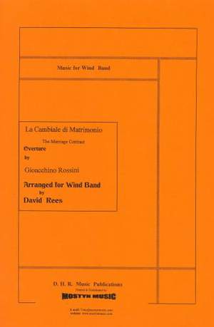 Overture to the Marriage Contract, wind band set