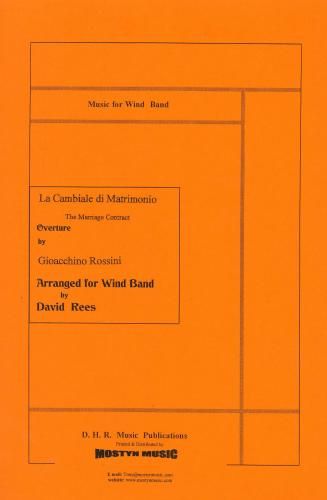 Overture to the Marriage Contract, wind band set