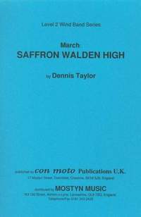 Saffron Walden March, wind band set