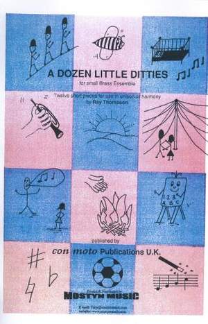 A Dozen Little Ditties, score only