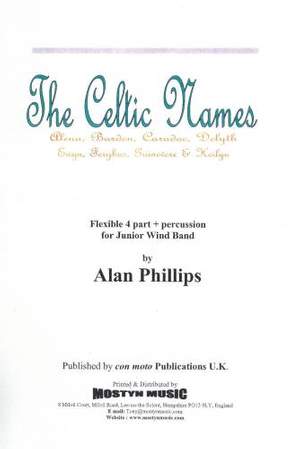 Celtic Names A-H wind band score only