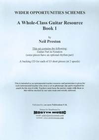 A Whole-Class Guitar Resource Book 1, set