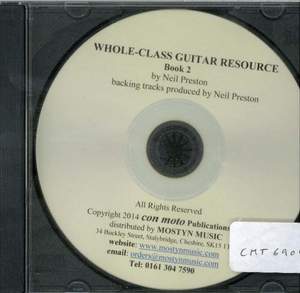 CD Backing Track for A Whole-Class Guitar Resource Book 2