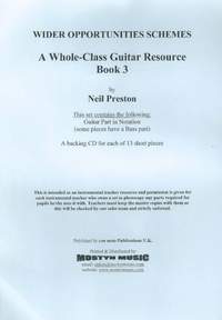 A Whole-Class Guitar Resource Book 3, set