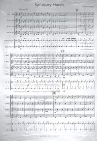 Salisbury March for Junior Brass, score only
