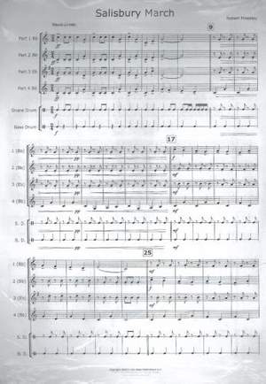 Salisbury March for Junior Brass, score only
