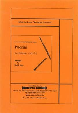 La Boheme, Scenes from Act 2, score only