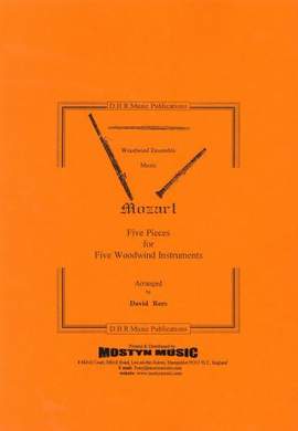 Five Pieces for Five Woodwind, score only