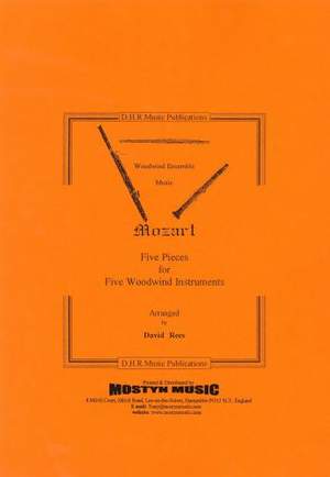 Five Pieces for Five Woodwind, score only