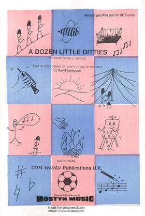 A Dozen Little Ditties, Melody/Alto, Bb Cornet