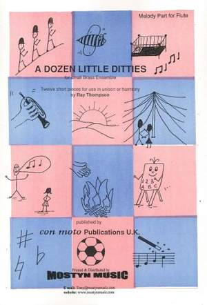 A Dozen Little Ditties, Melody/Alto, Flute