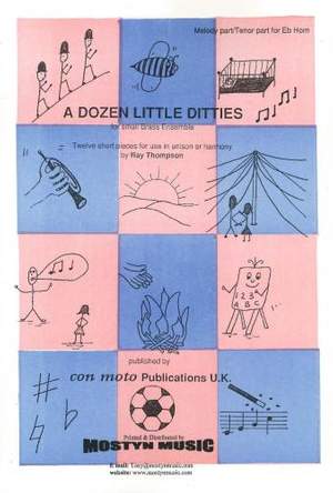A Dozen Little Ditties, Melody/Tenor, Eb Horn