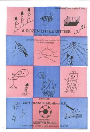 A Dozen Little Ditties, Melody/Tenor, F Horn