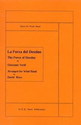 Overture to the Force of Destiny, wind band score only