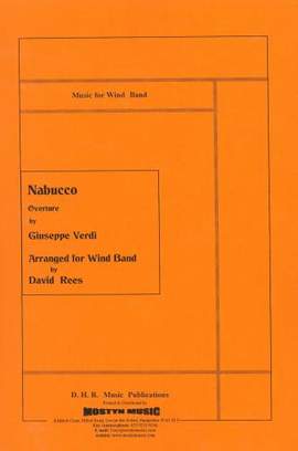 Overture to Nabucco, wind band score only