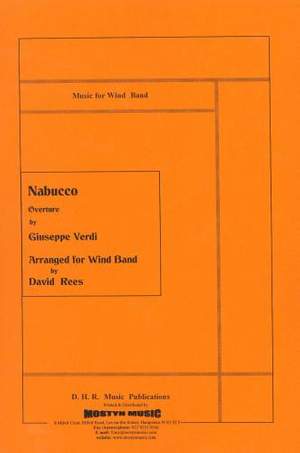 Overture to Nabucco, wind band score only