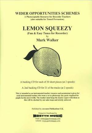 Lemon Squeezy Recorder Book & CD's