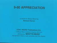 9-80 Appreciation,brass band, road march, score only