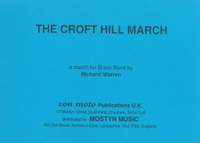 The Croft Hill March, brass band, score only