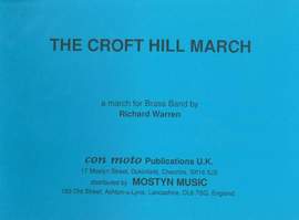 The Croft Hill March, brass band, set