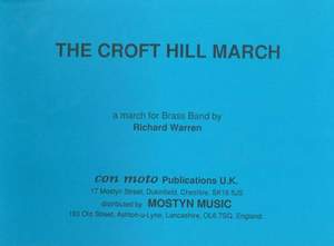 The Croft Hill March, brass band, set
