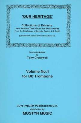 Our Heritage Volume 4, Bb Trombone