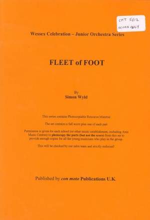 Fleet of Foot, score only