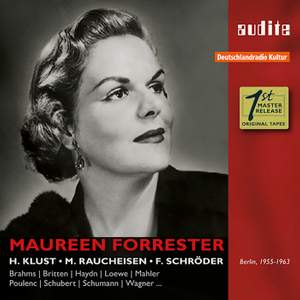 Portrait Maureen Forrester: 1955-1963