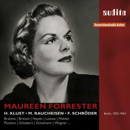 Portrait Maureen Forrester: 1955-1963