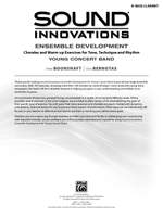 Sound Innovations for Concert Band: Ensemble Development for Young Concert Band Product Image