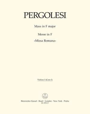 Giovanni Battista Pergolesi: Mass in F major - Missa Romana