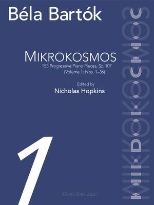 Béla Bartók: Mikrokosmos, Book 1