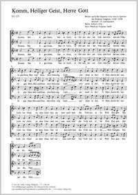 Melchior Vulpius: Come, Holy Ghost, God and Lord