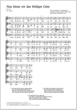 Michael Praetorius: We now implore the Holy Ghost