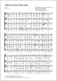 Gotthard Erythraeus: Mitten wir im Leben sind