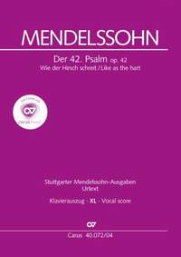 Mendelssohn, Felix: Der 42. Psalm (Wie der Hirsch Schreit)