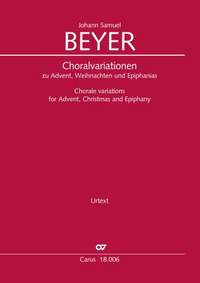 Johann Samuel Beyer: Chorale variations