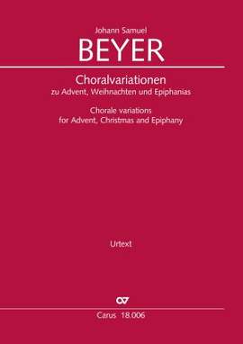 Johann Samuel Beyer: Chorale variations